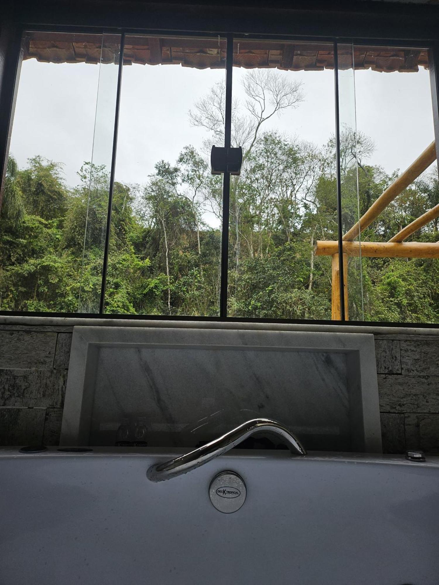 Casa Di Pedra Com Linda Vista Para Natureza - Miguel Pereira Buitenkant foto